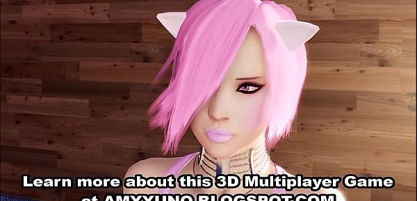  Virtual 3D Petite Small Scene Emo Teen Blows And Fucks!